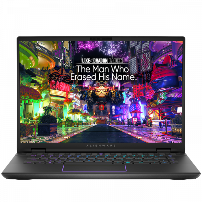 Dell Alienware m16 R2,16"QHD+(2560x1600)240Hz 3ms NVD G-SYNC 100% sRGB,Intel Core Ultra 9 185H(24MB/5.1GHz),64GB(2x32)5600MT/s,2TB(M.2)PCIe NVMe,NVD GeForce RTX4070/8GB,Wi-Fi 7(2x2)+BT,AlienFX RGB bac [1]
