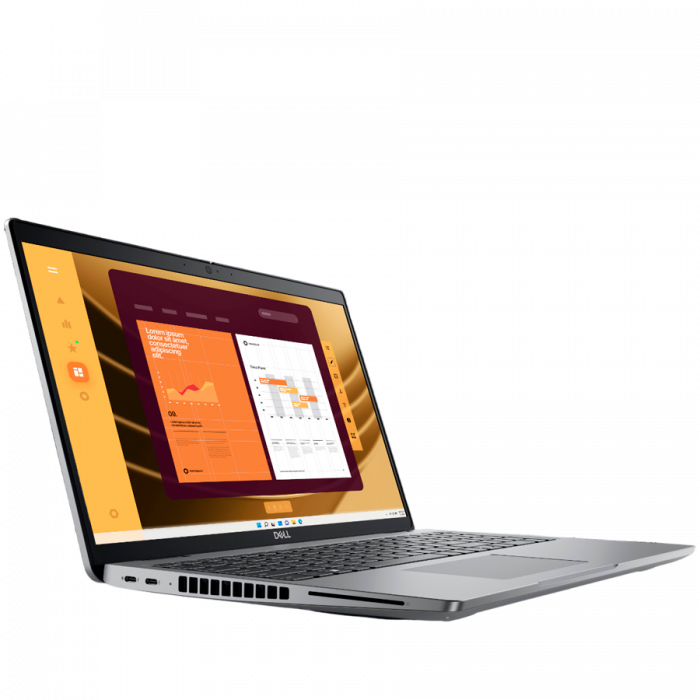 Dell Latitude 5550,15.6"FHD(1920x1080)IPS Touch AG 60Hz 250nits 45% NTSC,Intel Core Ultra 7 165U(12MB/4.9GHz),16GB(1x16)5600MT/s DDR5,1TB(M.2)PCIe NVMe,Integrated graphics,Wi-Fi 6e AX211(2x2)AX+BT,Bac [2]