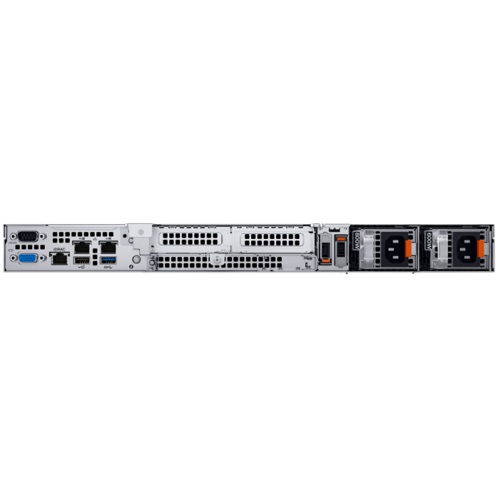 Dell PowerEdge R360 Rack Server,Intel Xeon 6 Performance 6337P 3.5G(6C/12T),32GB UDIMM 5600MT/s,960GB SSD SATA RI(up to 4x3.5" Hot Plug HDD),PERC H355,iDRAC9 Enterprise 16G,1U Standard Bezel,Broadcom  [2]