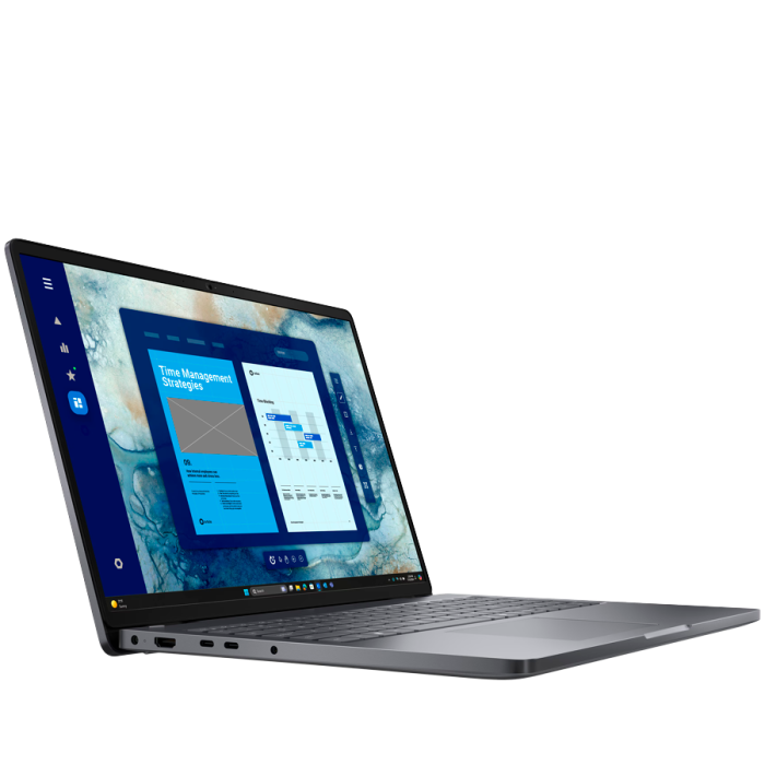 Dell Pro 16,16"FHD+(1920x1200)300nits 45% NTSC,Intel Core Ultra 7 265U(12 TOPS NPU 12cores/5.3GHz)vPro,16GB(1x16)5600MT/s,512GB SSD,Integrated Intel Graphics,Wi-Fi 6E AX211(2x2)+BT 5.3,Backlit Kb,FGP, [2]