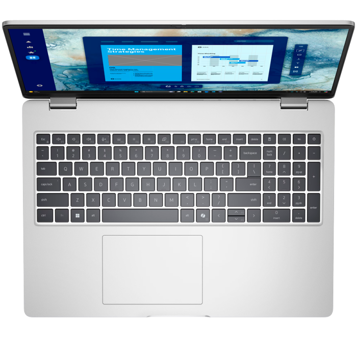 Dell Pro 16,16"FHD+(1920x1200)400nits 45% NTSC,Intel Core Ultra 5 235U(12 TOPS NPU 12cores/4.9GHz)vPro,16GB(1x16)5600MT/s,512GB SSD,Integrated Intel Graphics,Wi-Fi 6E AX211(2x2)+BT 5.3,Backlit Kb,FGP, [5]