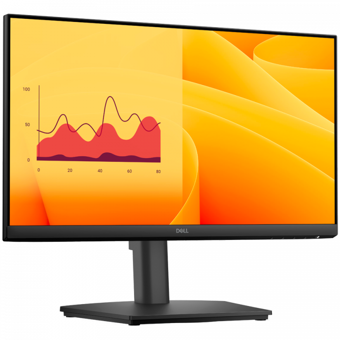 Dell Pro 22 Monitor - E2225HM 21.45" FHD 1920x1080 100Hz, 72% NTSC (CIE 1931), 103 PPI, 16:9, VA, AG, 250 cd/m2, 3000:1, 178/178, 5ms/8ms, DP, HDMI, VGA, Tilt [2]
