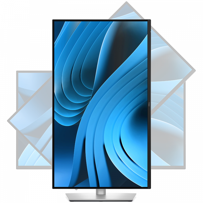 Dell Pro 27 Plus Monitor P2725D 27.0" QHD 2560x1440 100Hz, 99% sRGB(CIE 1931), 109 PPI, 16:09, IPS, AG, 350 cd/m2, 1500:1, 178/178, 5ms/8ms, DP, HDMI, USB Type-A, USB Type-B, USB-C, Height, Swivel, Ti [5]