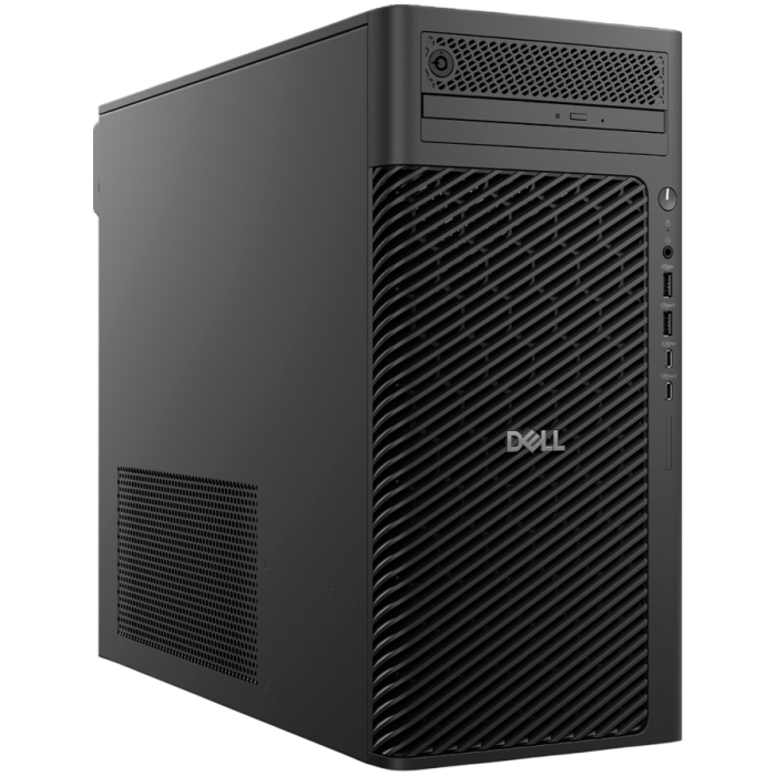 Dell Pro Max Tower T2,Intel Core Ultra 7 265K(30MB cache/20cores/20threads/3.3 GHz to 5.5 GHz),32GB(2x16)5600MT/s DDR5,1TB SSD TLC,2TB(3.5)7200 RPM HDD,NVIDIA RTX 5060/8GB,NO Wi-Fi,Dell Mouse-MS116,De [1]