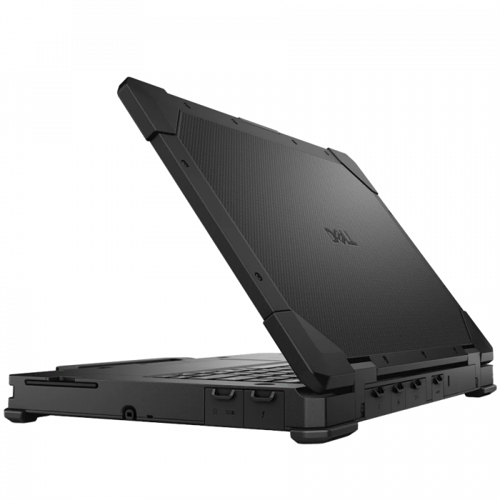 Dell Pro Rugged,14"FHD 1920x1080 60Hz,400Nits,Intel Core Ultra 7 165U(12MB Cache, 12Cores, up to 4.90GHz),16GB(2x8)5600 DDR5,512GB PCIe NVMe SSD,Integrated Graphics,Wi-Fi AX211+BT,4G CAT12 Qualcomm,eS [2]