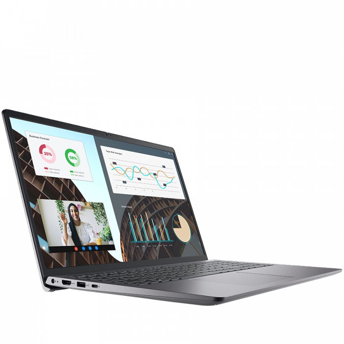 Dell Vostro 3530,15.6" FHD(1920x1080)AG 120Hz 250Nits,Intel Core i5-1334U(12MB/5.0 GHz),16GB(2x8)2666MHz DDR4,512GB(M.2)PCIe NVMe,noDVD,Intel Iris Xe Graphics,Wi-Fi 5 RTL8821CE(1x1)+BT,NOBacklit KB,no [3]