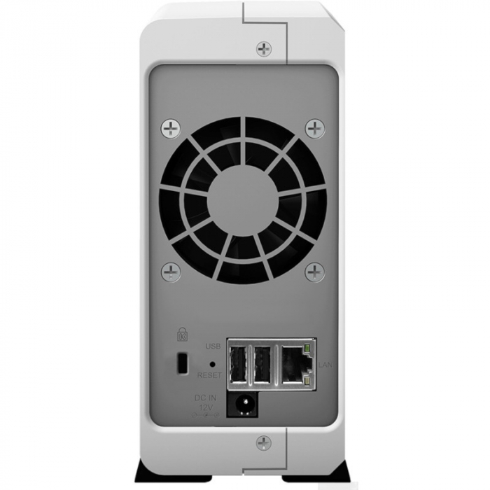 DS120J | NAS Home to Small Office | CPU 800 MHz Dual Core 64-bit | Memorie DDR3L | 3.5/2.5" SATA X 1 | USB 2.0 X 2 | Max Supported IP Camera: 5 | RAID Synology Basic | Hardware encryption engine | Wak [3]