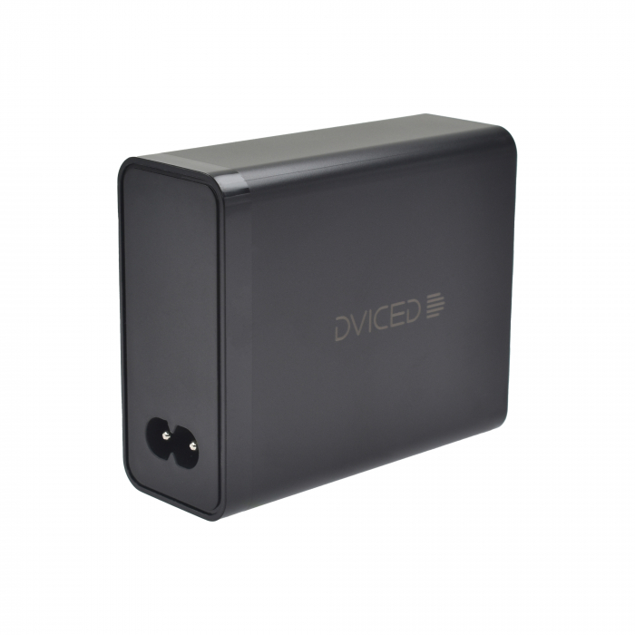Dviced Desktop charger 140W GaN 4 USB-C EU - Black [2]