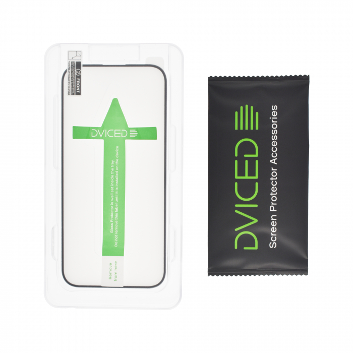 Dviced iPhone 15 silk print screen protector with applicator [3]