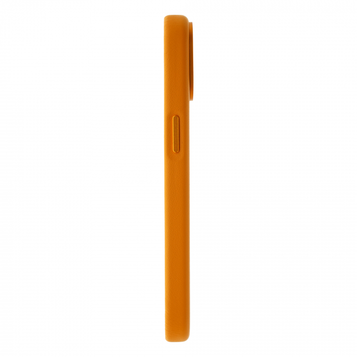 Dviced Leather case with magsafe for iPhone 15 - Orange [4]