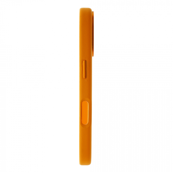 Dviced Leather case with magsafe for iPhone 16 - Orange [4]