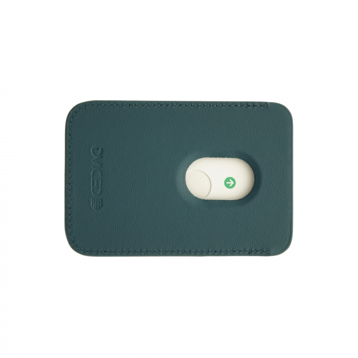 Dviced Leather magsafe cardholder with stand - Blue [2]