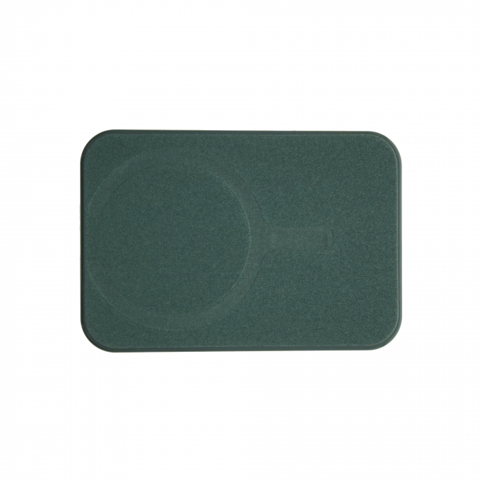 Dviced Leather magsafe foldable cardholder and stand - Blue [3]