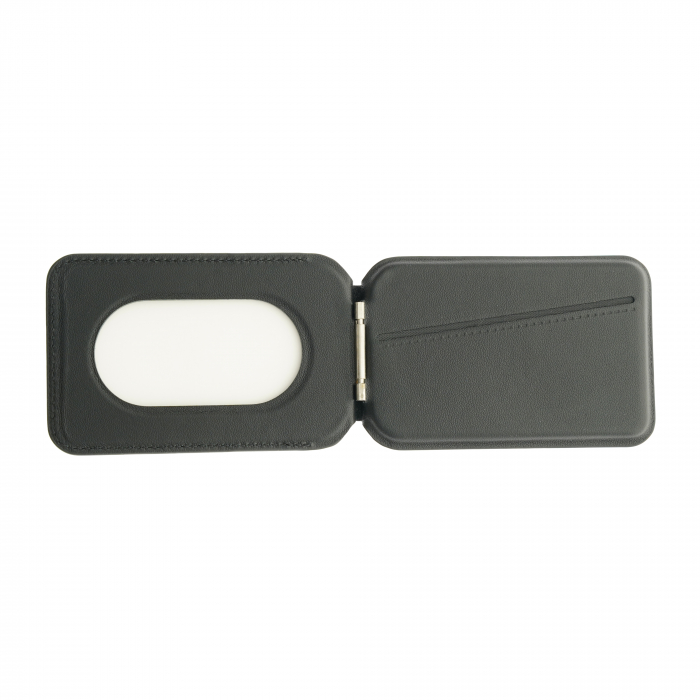 Dviced Leather magsafe foldable cardholder - Black [3]