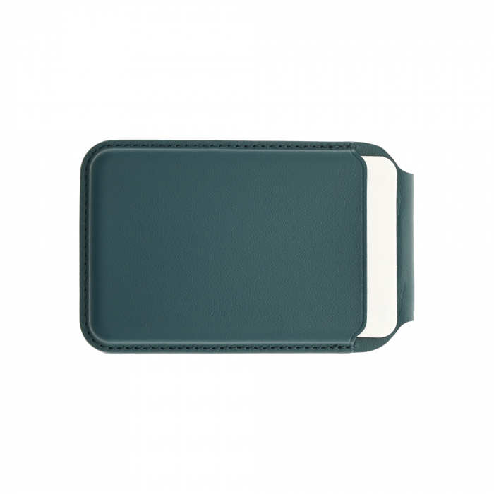 Dviced Leather magsafe foldable cardholder - Blue [3]