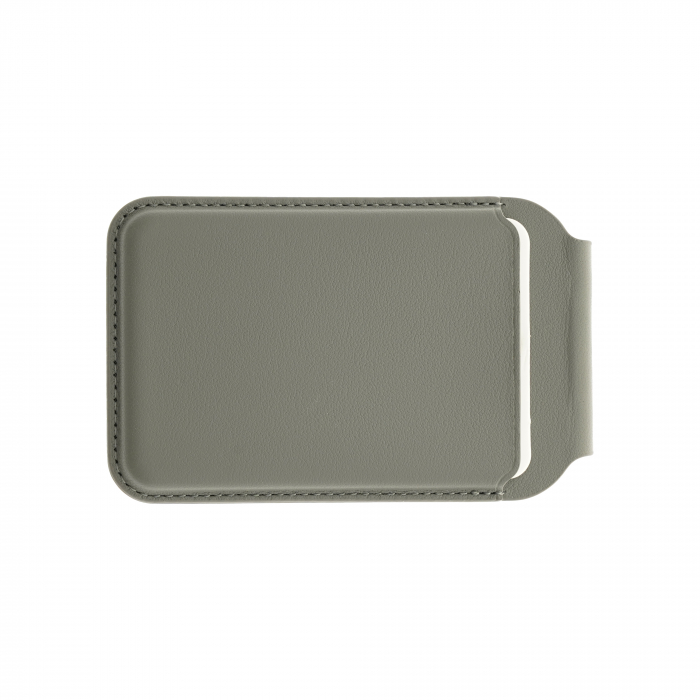 Dviced Leather magsafe foldable cardholder - Grey [4]