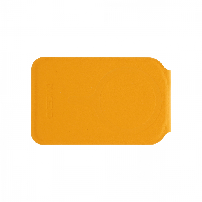 Dviced Leather magsafe foldable cardholder - Orange [5]