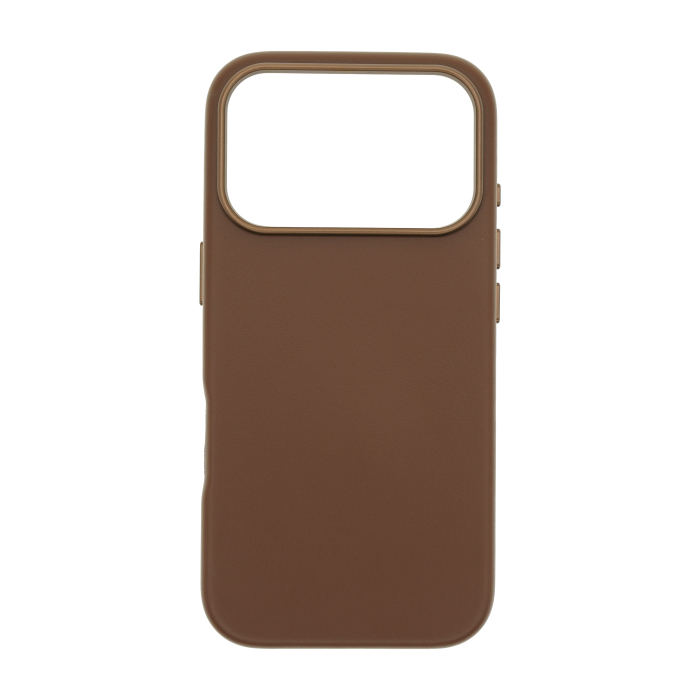 Dviced Leather MagSafe iPhone 17 Pro case - Brown [1]