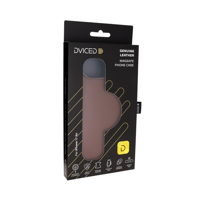 Dviced Leather MagSafe iPhone Air case - Brown [4]