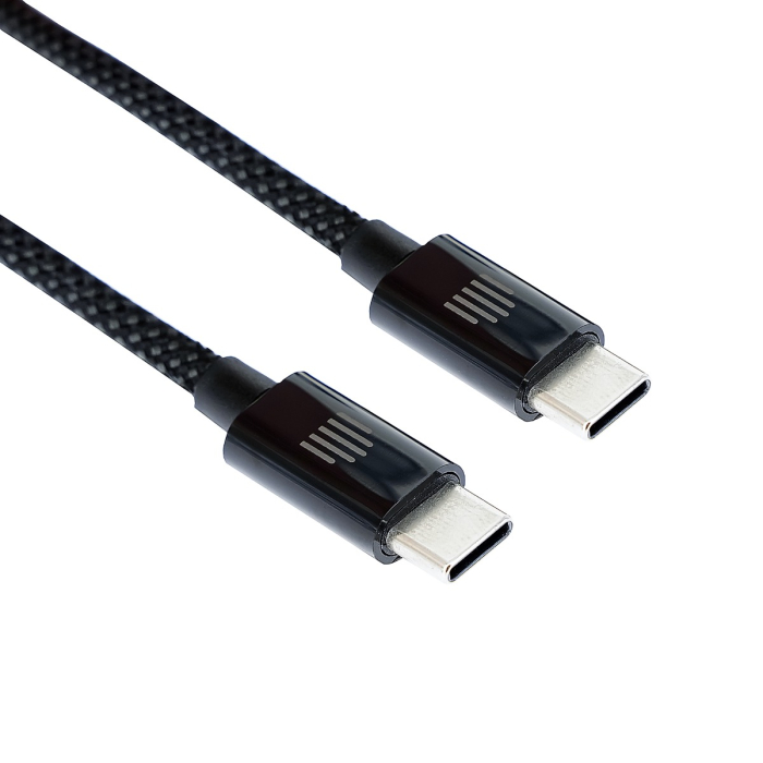Dviced Magnetic Braided Cable USB-C to USB-C, 1,25m - Dark Grey [4]