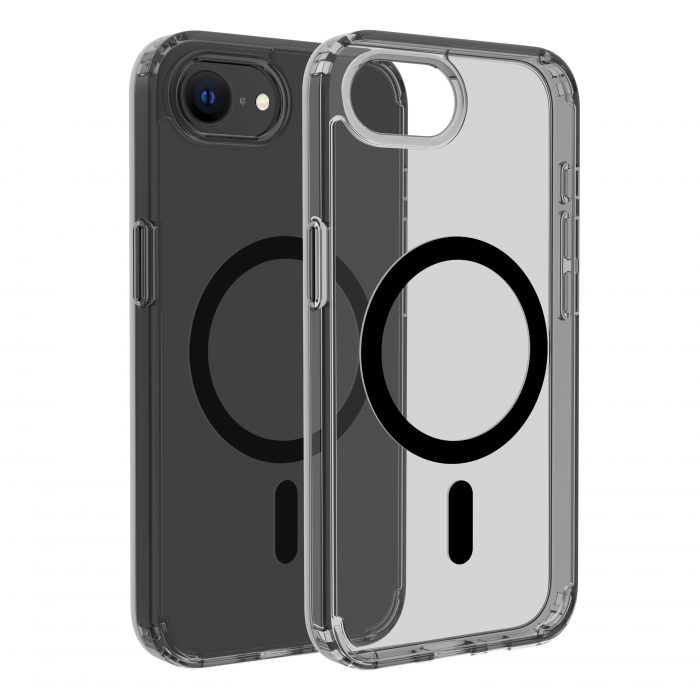 Dviced Magnetic iPhone 16e smoke case - Black [1]