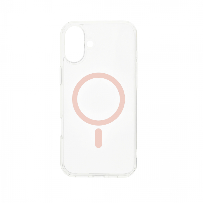 Dviced Magsafe iPhone 16  clear case - Pink [5]