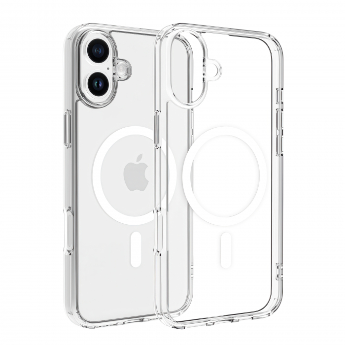 Dviced Magsafe iPhone 16 Plus clear case - White [1]