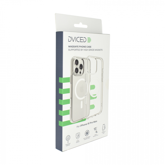 Dviced Magsafe iPhone 16 Pro Max clear case - White [2]