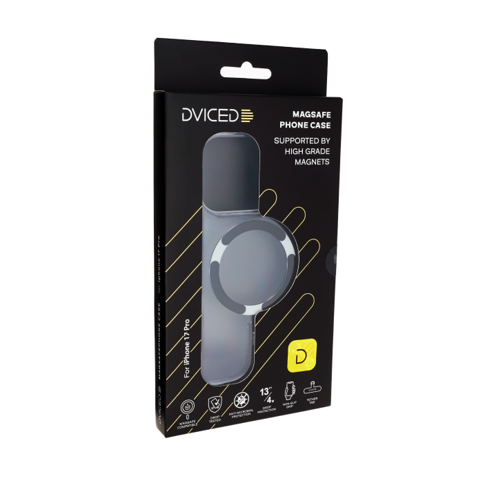 Dviced MagSafe iPhone 17 Pro clear case - Black [4]