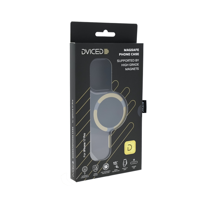 Dviced MagSafe iPhone 17 Pro smoke case - Gold [4]