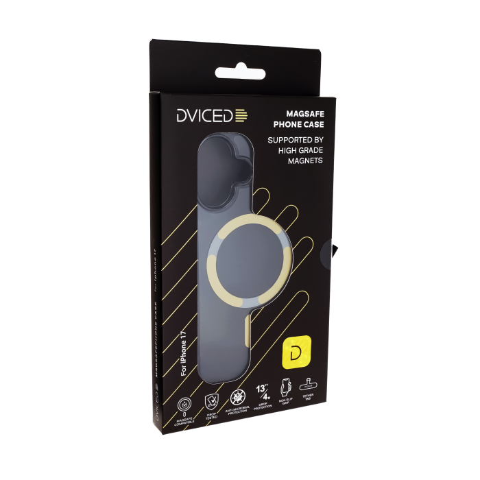 Dviced MagSafe iPhone 17 smoke case - Gold [2]
