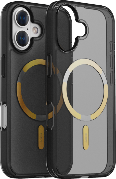 Dviced MagSafe iPhone 17 smoke case - Gold [1]