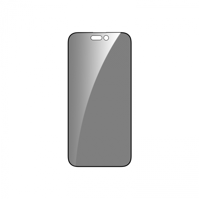 Dviced Privacy tempered glass screen protector edge to edge for iPhone 16 with applicator [3]