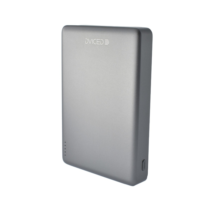Dviced Qi2 Ultrathin MagSafe Power bank 10000mAh - Black/Grey [2]