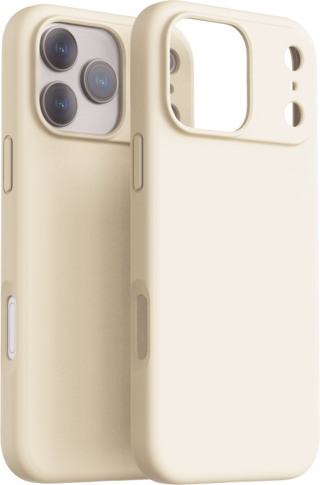 Dviced Silicone MagSafe iPhone 17 Pro case - Beige [1]