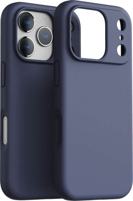 Dviced Silicone MagSafe iPhone 17 Pro case - Blue [1]