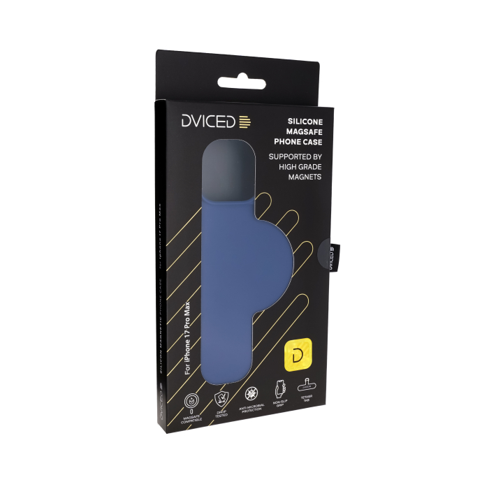Dviced Silicone MagSafe iPhone 17 Pro Max case - Blue [5]