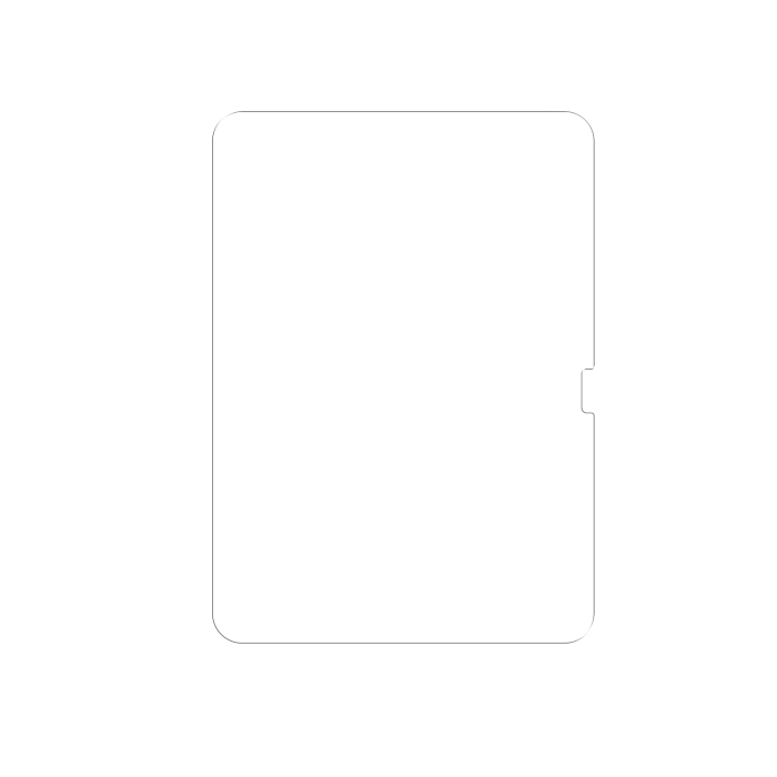 Dviced Tempered glass screen protector for iPad 10.9-inch (10th gen.) with dust-free applicator [3]