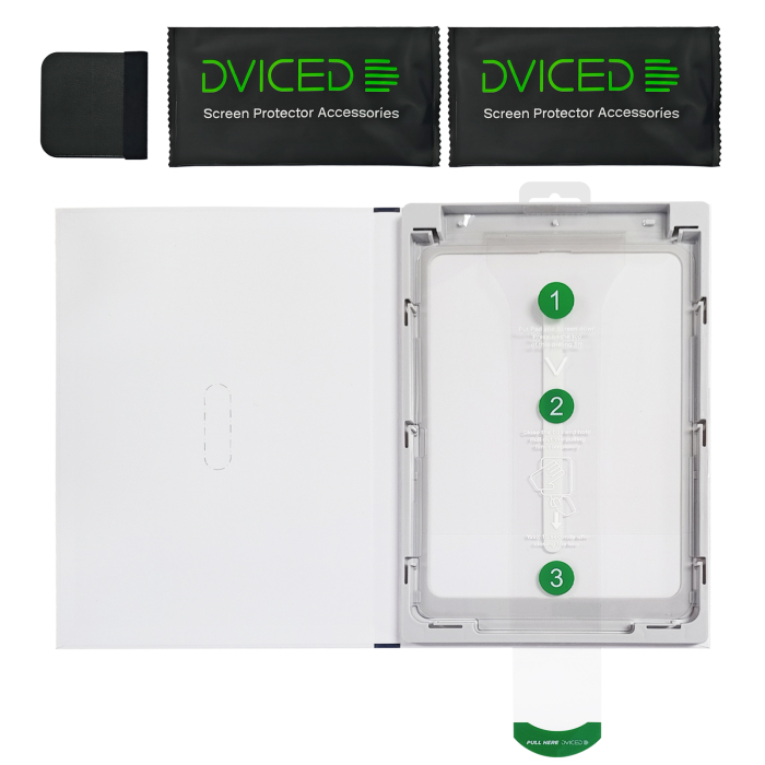 Dviced Tempered glass screen protector for iPad 10.9-inch (10th gen.) with dust-free applicator [4]