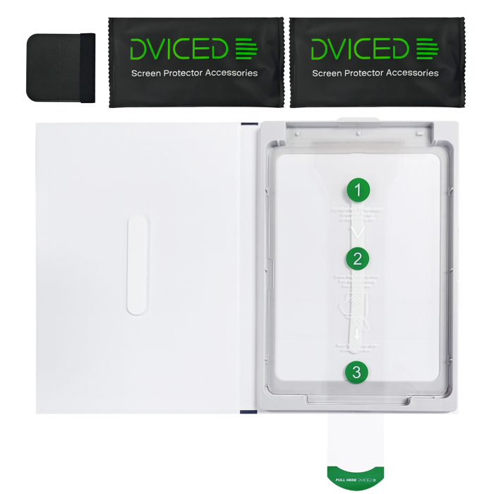 Dviced Tempered glass screen protector for iPad Pro 11-inch with dust-free applicator [2]