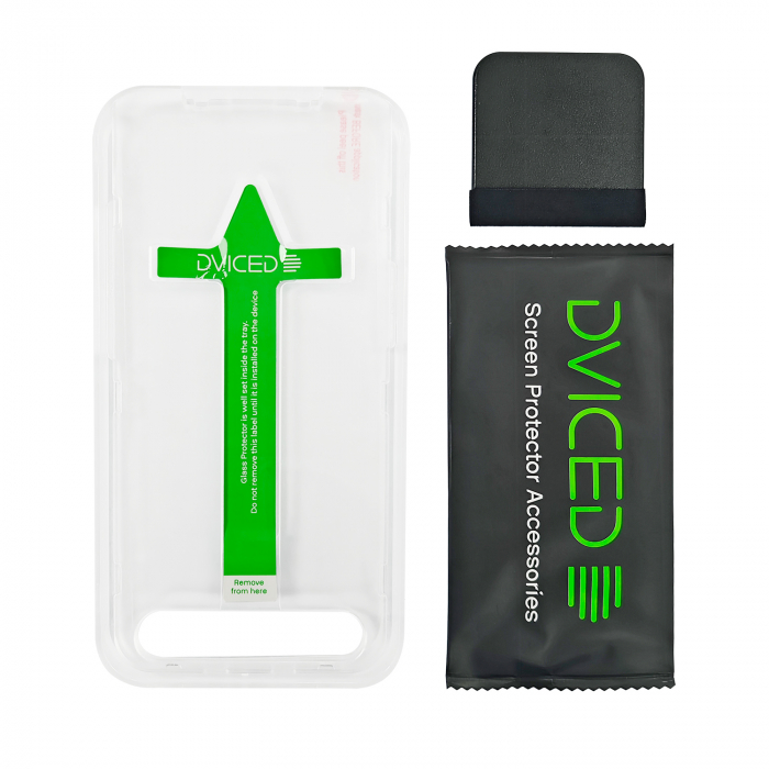 Dviced Tempered glass screen protector for iPhone 16 with applicator [3]