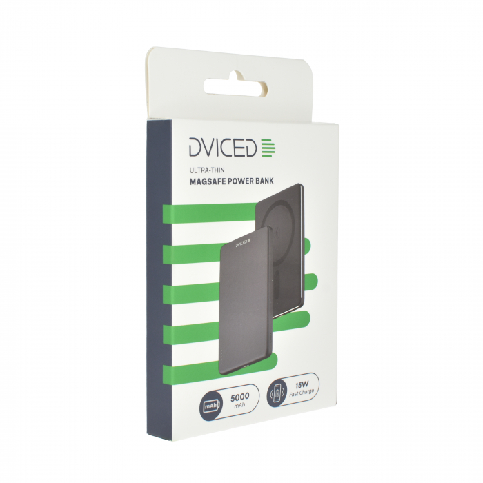 Dviced Ultrathin MagSafe Power bank 5000mAh - Black [5]