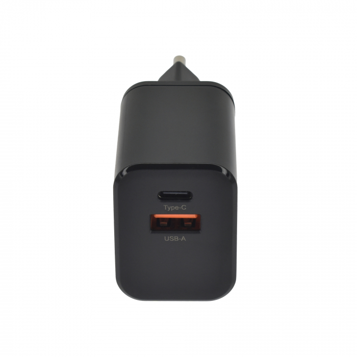 Dviced Wall charger 35W GaN 1 USB-A, 1 USB-C EU - Black [2]