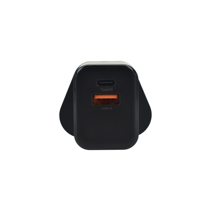 Dviced Wall charger 35W GaN 1 USB-A, 1 USB-C UK - Black [4]