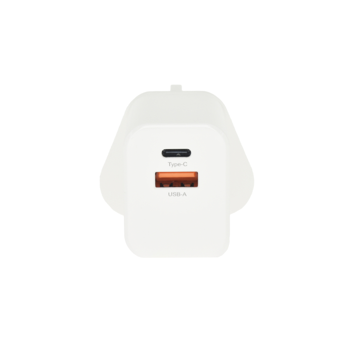 Dviced Wall charger 35W GaN 1 USB-A, 1 USB-C UK - White [3]