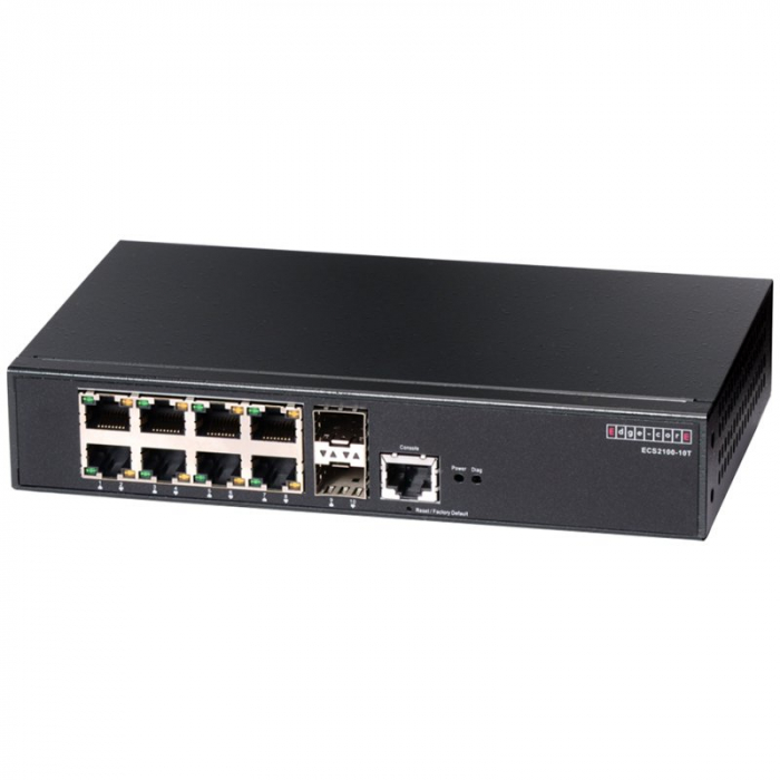 EDGECORE 8 ports 10/100/1000Base-T + 2G SFP uplink ports [1]