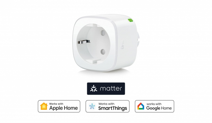 Eve Energy Smart Plug (Matter - compatible w Apple, Google & SmartThings) [3]