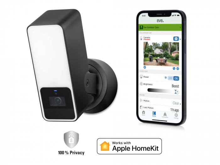 Eve Outdoor Cam Secure Floodlight Camera [3]