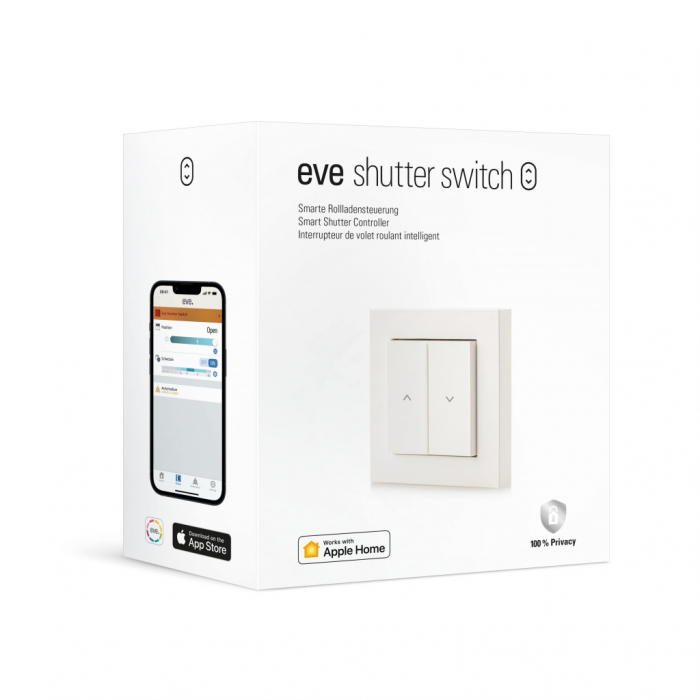 Eve Shutter Switch Smart Shutter Controller (built-in schedules, adaptive shading) - Thread compatible [2]
