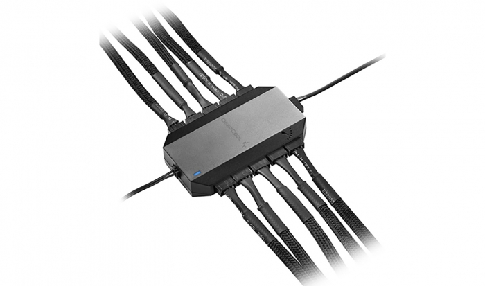 FAN HUB DEEPCOOL pt. 10 ventilatoare, control PWM "FH-10". "DP-F10PWM-HUB" [4]